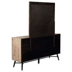 Marlow 6-drawer Dresser with Mirror Rough Sawn Multi - 215763M
