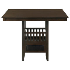 Jaden 5-piece Dining Room Set Espresso and Black - 100958-S5