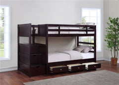 Elliott 3-drawer Wood Under Bed Storage Cappuccino - 460446
