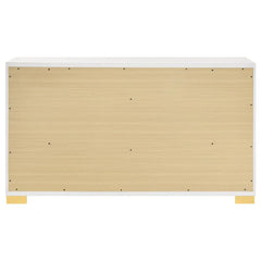 Marceline 6-drawer Dresser White - 222933