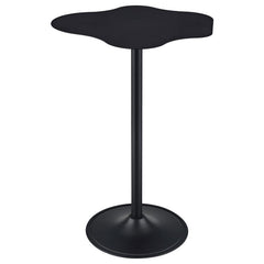 Keanu Pedestal Cloud-Shaped Top Bar Table Black - 182230