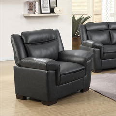 Arabella Upholstered Padded Arm Accent Chair Grey - 506593