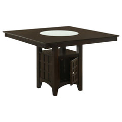 Gabriel Square Counter Height Dining Table Cappuccino - 100438