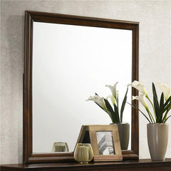 Louis Philippe Square Dresser Mirror Cappuccino - 202414