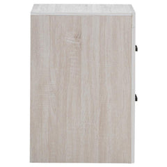 Brantford 2-drawer Nightstand Coastal White - 207052