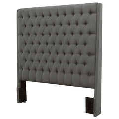 Camille Upholstered California King Panel Headboard Grey - 300621KWB1
