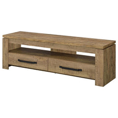 Elkton 2-drawer Engineered Wood 59" TV Stand Mango - 701980
