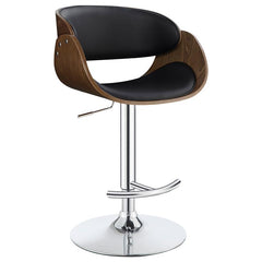 Dana Adjustable Bar Stool Black and Chrome - 104965