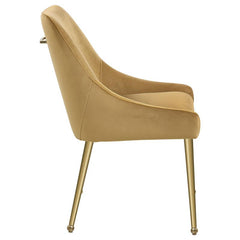 Mayette Parsons Wingback Dining Side Chairs Cognac (Set of 2) - 107582