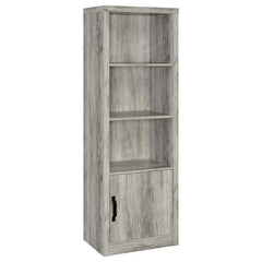 Burke 3-piece 59" TV Entertainment Center Grey Driftwood - 701024-SET