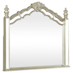 Heidi 5-piece Eastern King Bedroom Set Metallic Platinum - 222731KE-S5