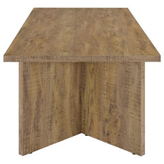 Jamestown Rectangular Engineered Wood Dining Table with Decorative Laminate Mango Brown - 183020