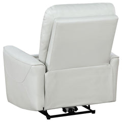 Greenfield 3-piece Power Reclining Sofa Set Ivory - 610261P-S3