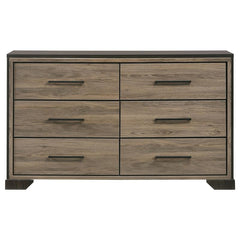 Baker 4-piece Eastern King Bedroom Set Light Taupe - 224461KE-S4