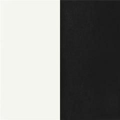 Retro 5-piece Oval Dining Set Glossy White and Black - 2065-S5