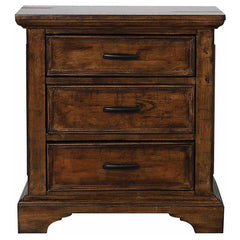 Elk Grove 4-piece Eastern King Bedroom Set Vintage Bourbon - 203891KE-S4