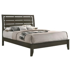 Serenity Wood Queen Panel Bed Mod Grey - 215841Q