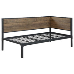 Getler Metal Twin Daybed Weathered Chestnut - 300836