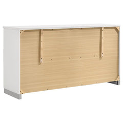Felicity 5-piece Queen Bedroom Set White High Gloss - 203500Q-S5