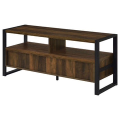 James 2-drawer Engineered Wood 48" TV Stand Dark Pine - 704281
