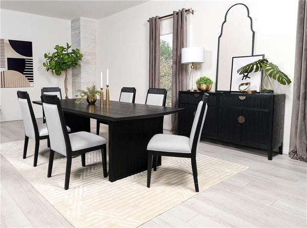 Brookmead 2-drawer Sideboard Buffet with Storage Cabinet Black - 108235