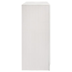 Miranda 7-drawer Dresser White and Rhinestone - 205113