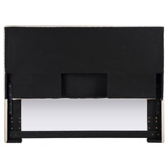 Pirro Upholstered Queen or Full Panel Headboard Sand - 315980QF