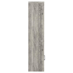 Burke 3-shelf Engineered Wood Media Tower Grey Driftwood - 707726