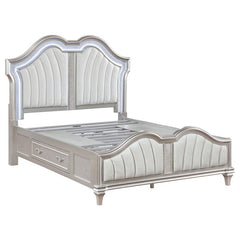 Evangeline 5-piece Queen Bedroom Set Silver Oak - 223390Q-S5
