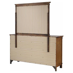 Brenner 8-drawer Dresser with Mirror Rustic Honey - 205263M