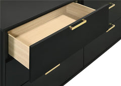 Kendall 5-piece Queen Bedroom Set Black - 301161Q-S5