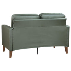 Jonah 3-piece Upholstered Track Arm Sofa Set Green - 509654-S3