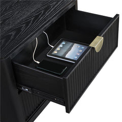 Brookmead 2-drawer Nightstand Black - 224712