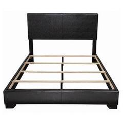 Conner Upholstered Full Panel Bed Black - 300260F
