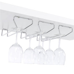 Risley 2-door Circular LED Home Bar with Wine Storage White High Gloss - 182798