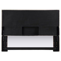 Kosmo Upholstered Queen or Full Panel Headboard Sand - 315993QF