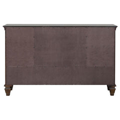 Franco 52-drawer Dresser Burnished Oak - 200973