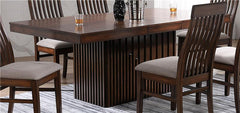 Briarwood Rectangular Dining Table with 18" Removable Extension Leaf Mango Oak - 182991