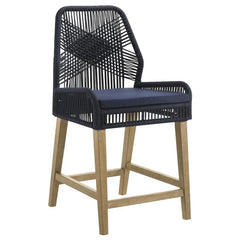 Nakia Woven Rope Back Counter Height Stools (Set of 2) - 110036