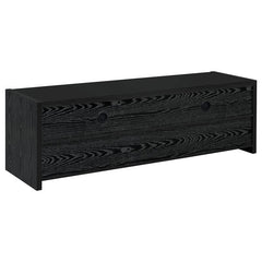 Alton 3-drawer Engineered Wood 62" TV Stand Black Oak - 700645