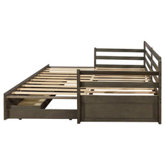 Sorrento 2-drawer Twin XL Daybed with Extension Trundle Grey - 305706