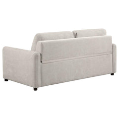 Rylie Upholstered Sofa Sleeper with Queen Mattress Beige - 360027