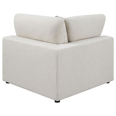 Serene 6-piece Upholstered Modular Sectional Sofa Beige - 551321-SET