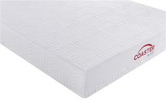 Keegan 8" Full Memory Foam Mattress White - 350063F