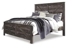 Wynnlow Queen Crossbuck Panel Headboard - B440-57