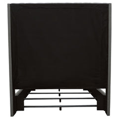 Camille Upholstered California King Panel Bed Grey - 300621KW