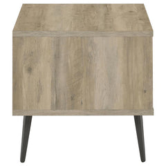 Welsh Square Engineered Wood Side End Table Antique Pine - 701037