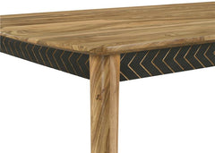 Partridge 7-piece Rectangular Counter Height Dining Set Natural Sheesham - 110578-S7