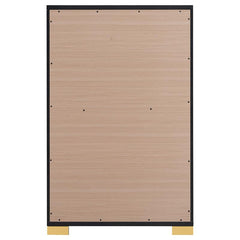 Marceline 5-drawer Bedroom Chest Black - 222835