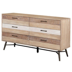 Marlow 6-drawer Dresser Rough Sawn Multi - 215763